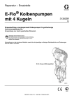 313003R, E-Flo 4-Ball Pumps Repair-Parts, German