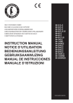 INSTRUCTION MANUAL NOTICE D'UTILISATION