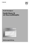 Combi Steam SL mit GourmetDämpfen - V-Zug
