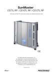 Handbuch des Mastervolt SunMaster CS7TL RP