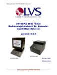LVS 9500 und 9505 Handbuch