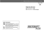 Digitalmultimeter - CONRAD Produktinfo.