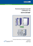 Kommunikationsprofil CANopen für SERVOSTAR