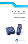 Modelle 8533 und 8534 DUSTTRAK™ DRX Aerosolmonitor