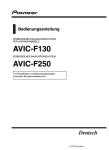 AVIC-F130 AVIC-F250