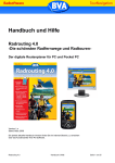 Handbuch und Hilfe Radrouting 4.0 - RADLER-INFO