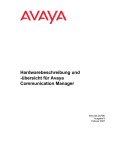Hardwarebeschreibung und -übersicht für Avaya