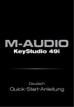 KeyStudio 49i | Quickstart-Anleitung - M