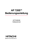 AP 720STM Bedienungsanleitung - Hitachi Chemical Diagnostics