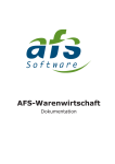 AFS Kaufmann Anleitung - POS