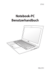 Notebook-PC Benutzerhandbuch