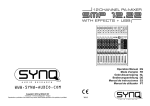SYNQ SMP12.22 - user manual V1.0