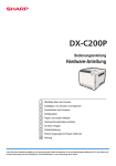 DX-C200P Operation-Manual DE