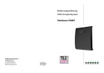 Bedienungsanleitung ISDN-Komplettsystem TeleScout