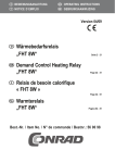 Wärmebedarfsrelais „FHT 8W“ Demand Control Heating