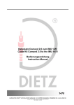 Kabelsatz Comand 2.0 zum IMU 1451 Cable Kit Comand 2.0 to the