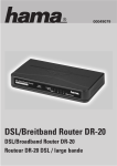 Bedienungsanleitung DSL/Breitband Router DR-20
