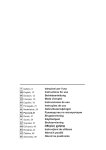 Istruzioni per l'uso Instructions for use Betriebsanleitung