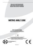 METRO 80E/120E - Dru site voor de vakhandel