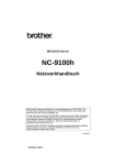 NC-9100h - Brother