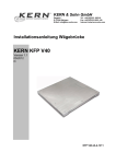 KERN KFP V40 - KERN & SOHN