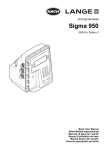 Sigma 950 - Hach Flow