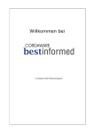 Cordaware bestinformed Handbuch