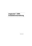 magicolor 2200 Installationsanleitung