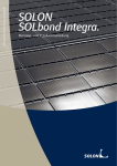 SOLON SOLbond Integra.