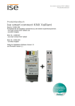 Produkthandbuch ise smart connect KNX Vaillant