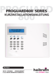 Marmitek PG800 kurzinstallationsanleitung