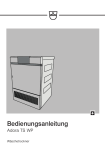 Bedienungsanleitung Adora TS WP - V-Zug