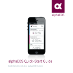 alphaEOS Quick-Start Guide