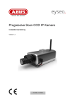 Progressive Scan CCD IP Kamera