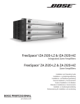 FreeSpace® IZA 2120-LZ & IZA 2120-HZ FreeSpace® ZA