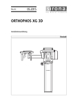 Installationsanleitung ORTHOPHOS XG 3D _ Ceph