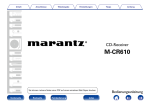 Melody Media (M-CR610) - Bedienungsanleitung