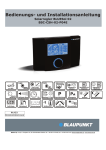 Bedienungs- und Installationsanleitung Solarregler BLUESol 02