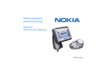 Bedienungsanleitung Installationsanleitung Nokia 610 Profi Funk