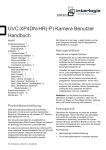 UVC-XP4DN-HR(-P) Kamera Benutzer Handbuch
