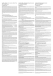 GB Guarantee conditions: DE Garantiebedingungen: FR