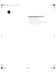 PowerBook G4 17" Einführung