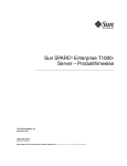 Sun SPARC Enterprise T1000-Server