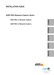 Axis P85 Series Installation Guide - Use-IP