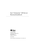 Sun Enterprise 250 Server Owner's Guide