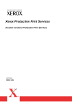 Drucken mit Xerox Production Print Services
