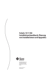 Solaris 10 11/06 Installationshandbuch: Planung von Installationen