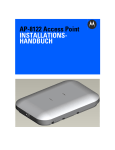 AP-8122 Access Point Installation Guide