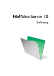 Einführung - FileMaker