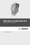 AMC MUX und AMC MUX-EXT - Bosch Security Systems